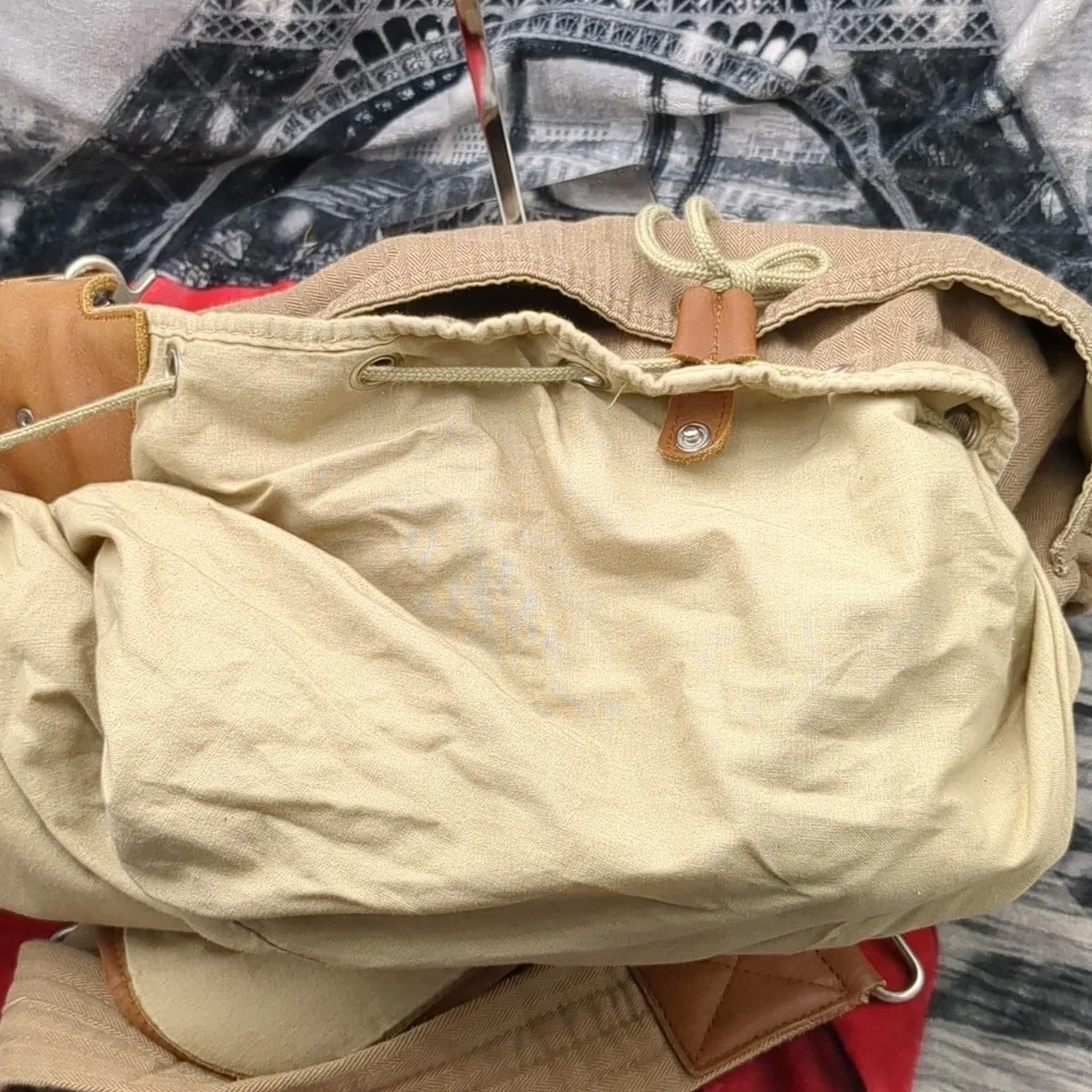 Aigle herringbone messenger bag